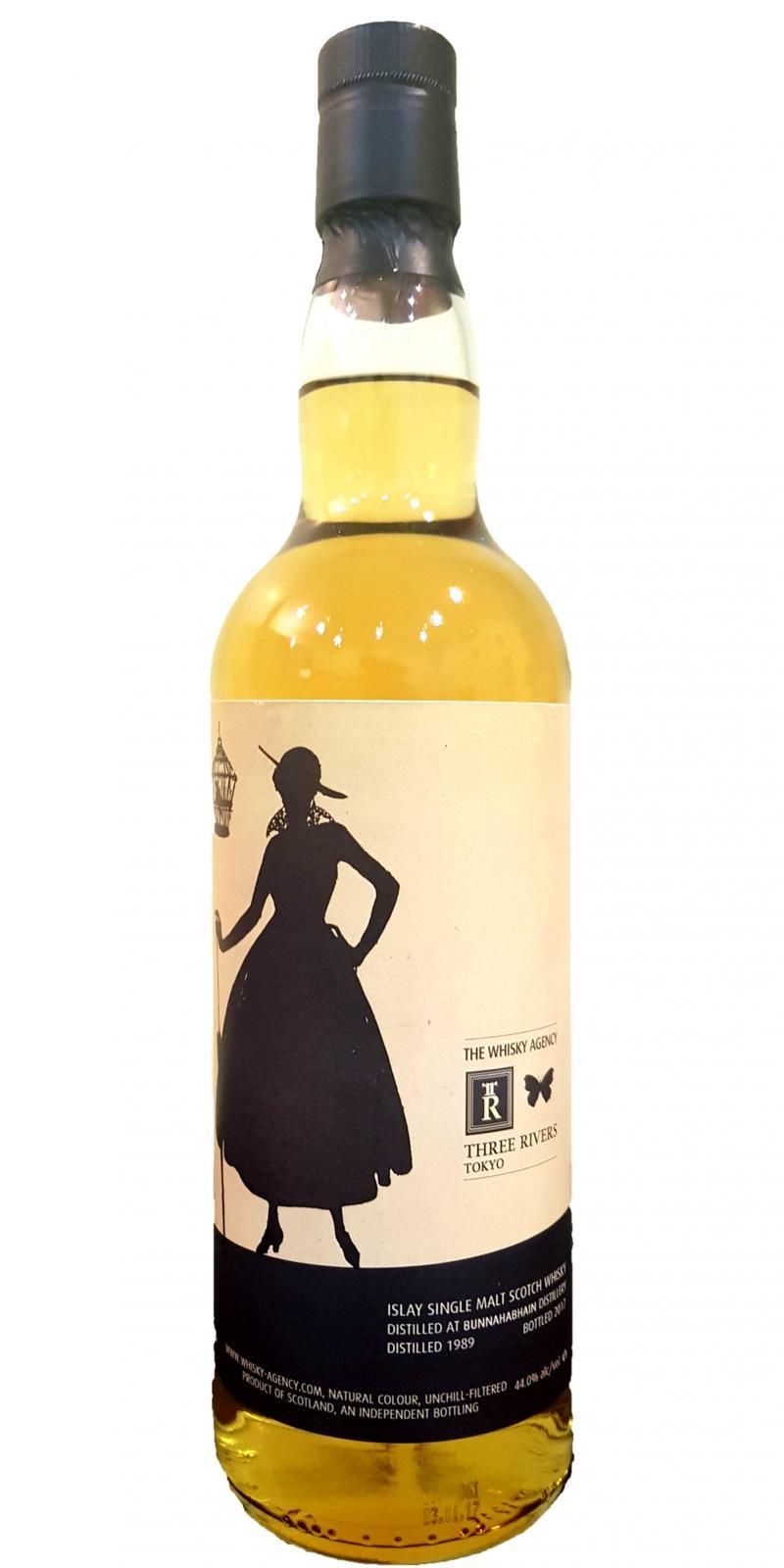 Bunnahabhain 1989 TWA Joint bottling with Three Rivers Tokyo