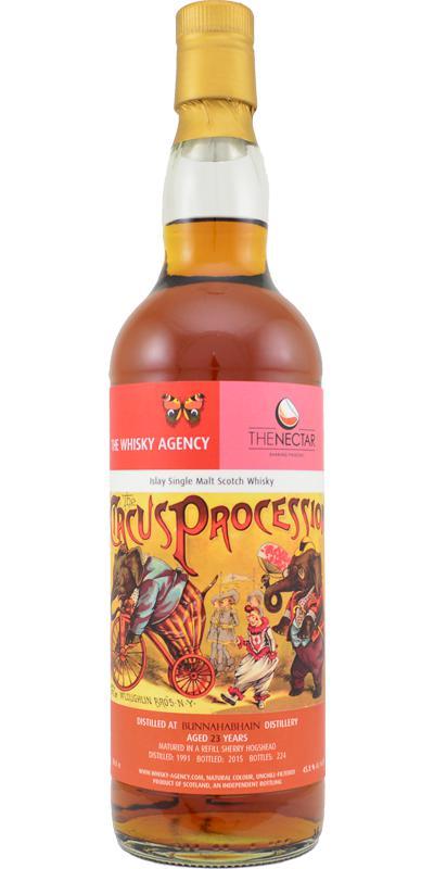 Bunnahabhain 1991 TWA Circus