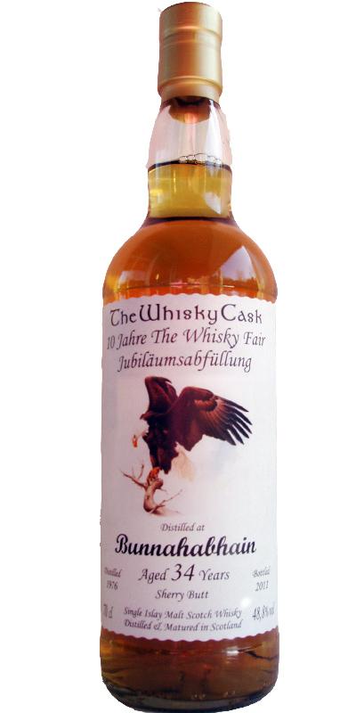 Bunnahabhain 1976 TWC 10 Jahre The Whisky Fair