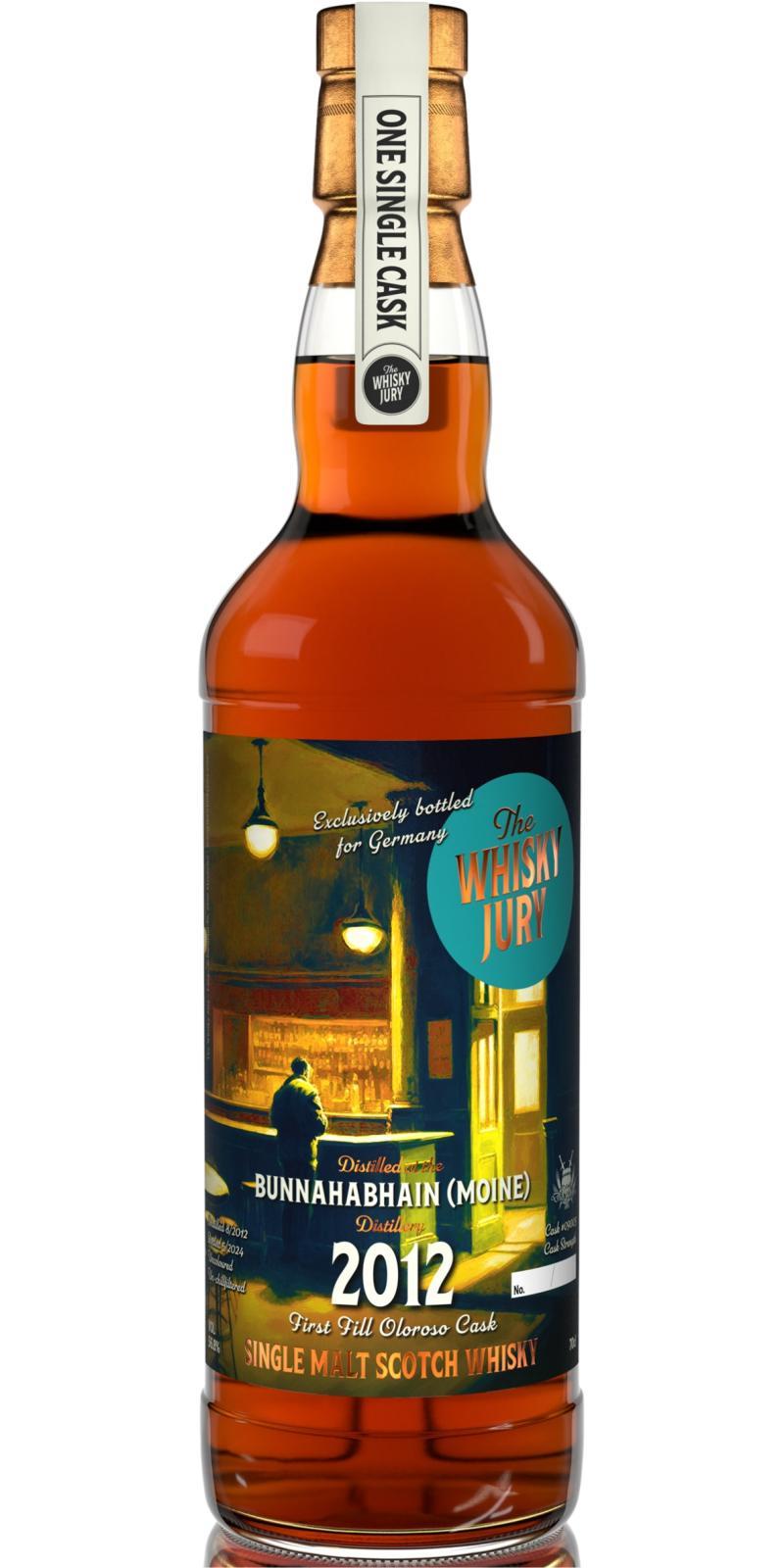 Bunnahabhain 2012 TWJ Moine