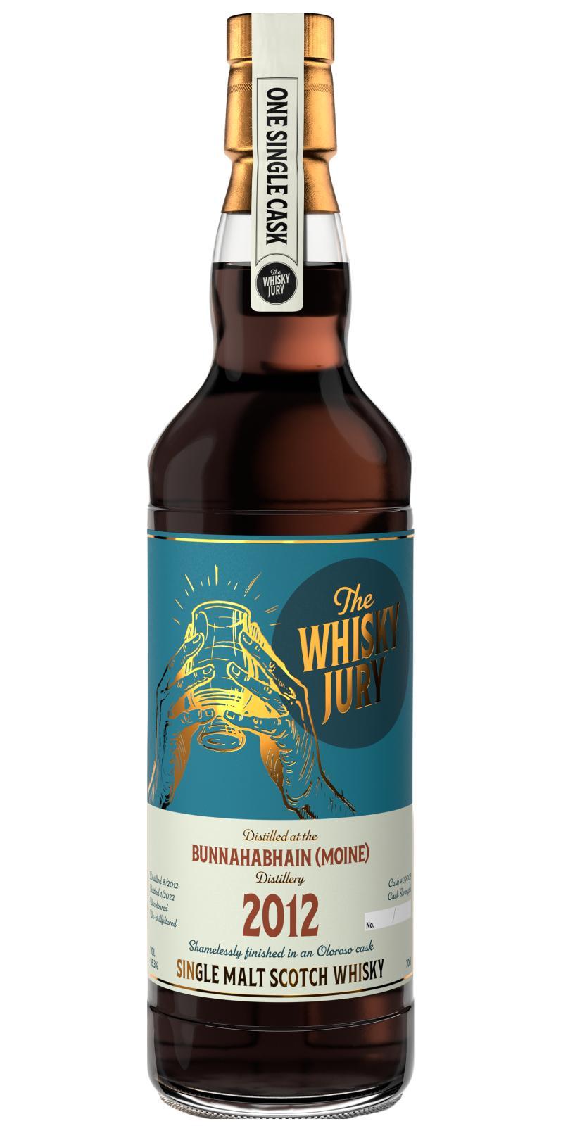 Bunnahabhain 2012 TWJ Moine