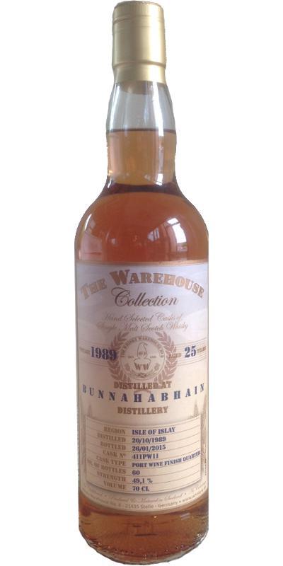 Bunnahabhain 1989 WW8 The Warehouse Collection