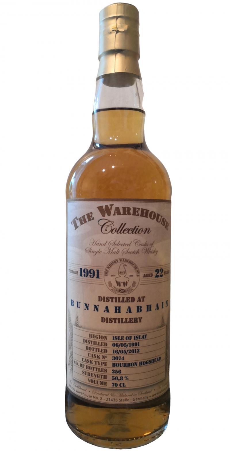 Bunnahabhain 1991 WW8 The Warehouse Collection