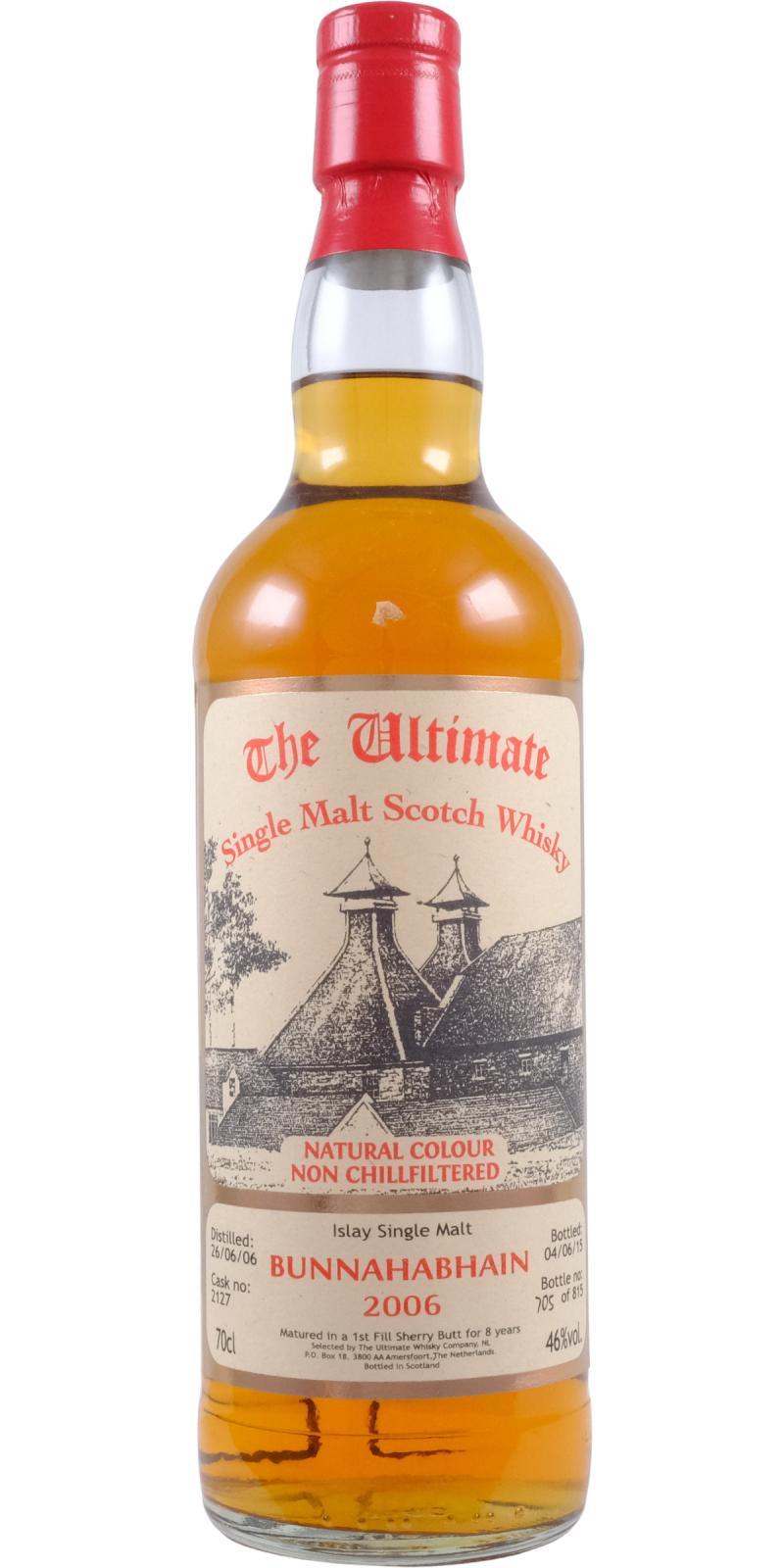 Bunnahabhain 2006 vW The Ultimate