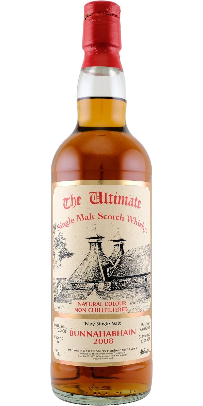 Bunnahabhain 2008 vW The Ultimate