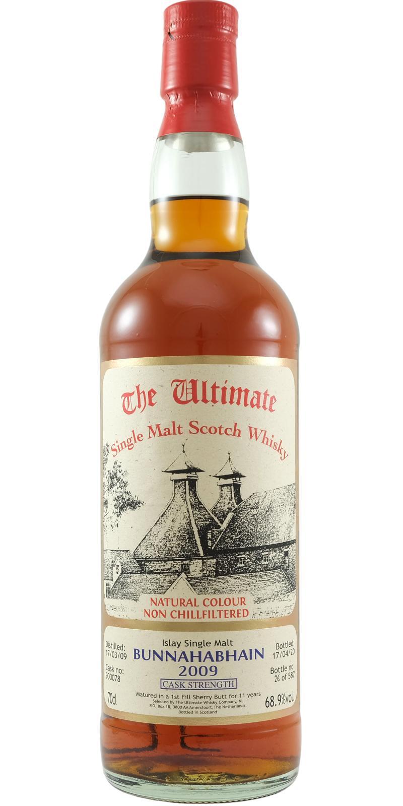 Bunnahabhain 2009 vW The Ultimate