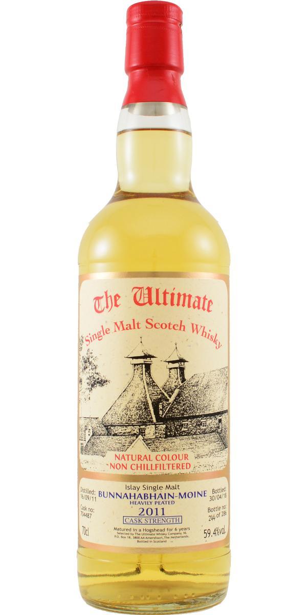 Bunnahabhain 2011 vW Moine The Ultimate - Cask Strength