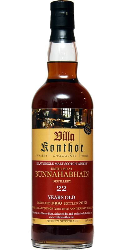 Bunnahabhain 1990 VK 5 Jahre Villa Konthor 2007-2012