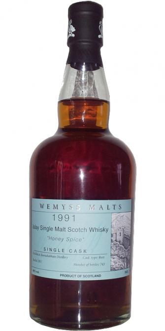 Bunnahabhain 1991 Wy Honey Spice