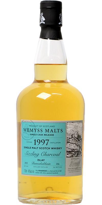 Bunnahabhain 1997 Wy Sizzling Charcoal