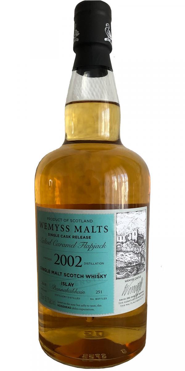 Bunnahabhain 2002 Wy Salted Caramel Flapjack