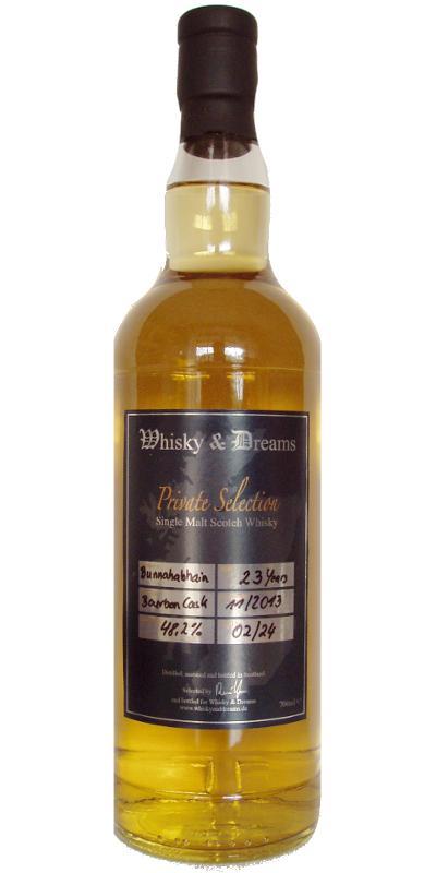Bunnahabhain 23-year-old W&D Private Selection