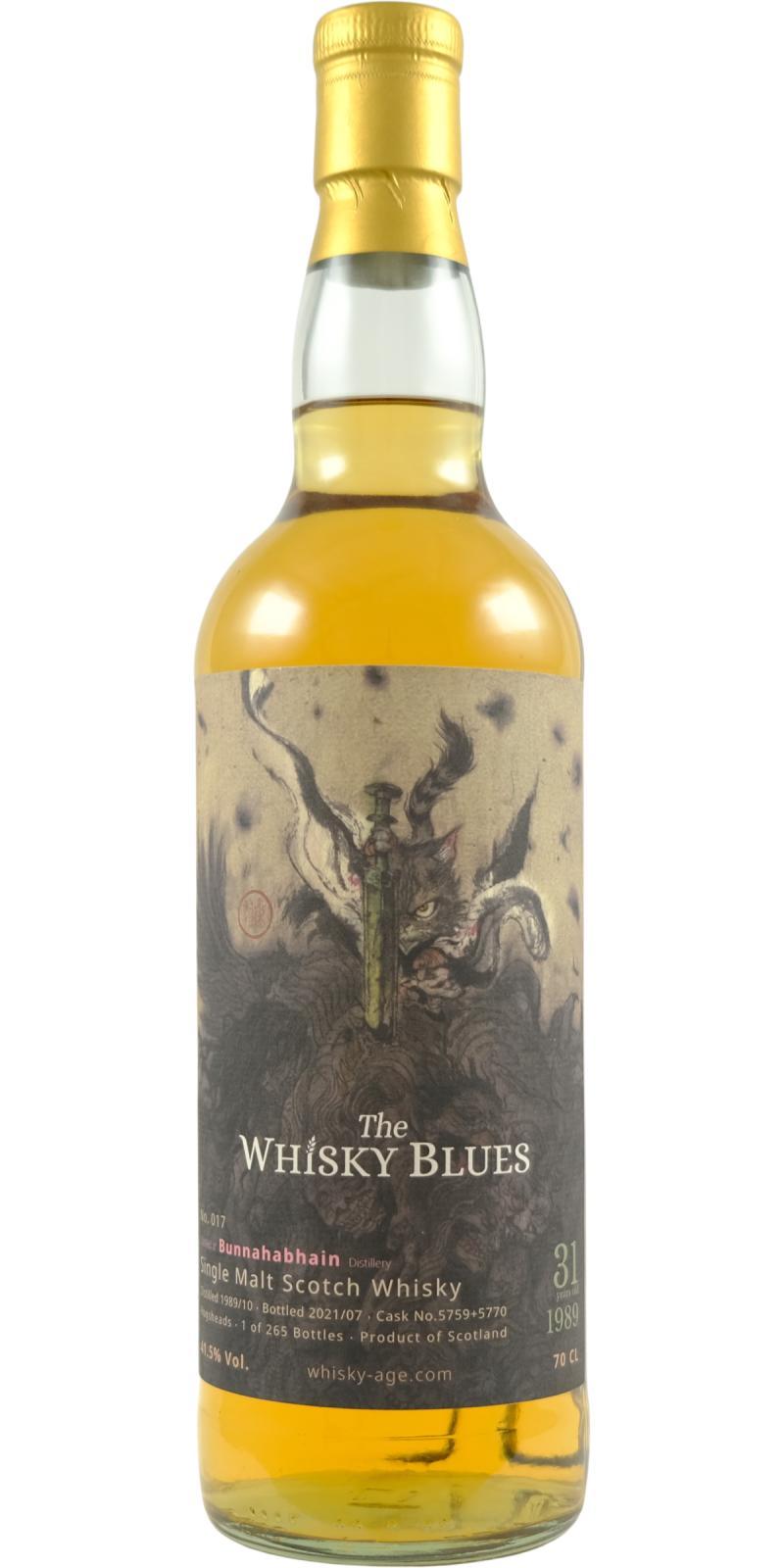 Bunnahabhain 1989 WAGE The Whisky Blues