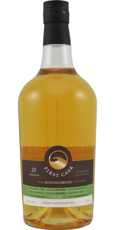 Bunnahabhain 1989 WIN First Cask