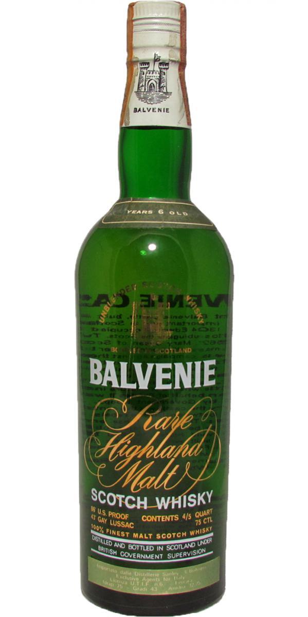 Balvenie 06-year-old Rare Highland Malt