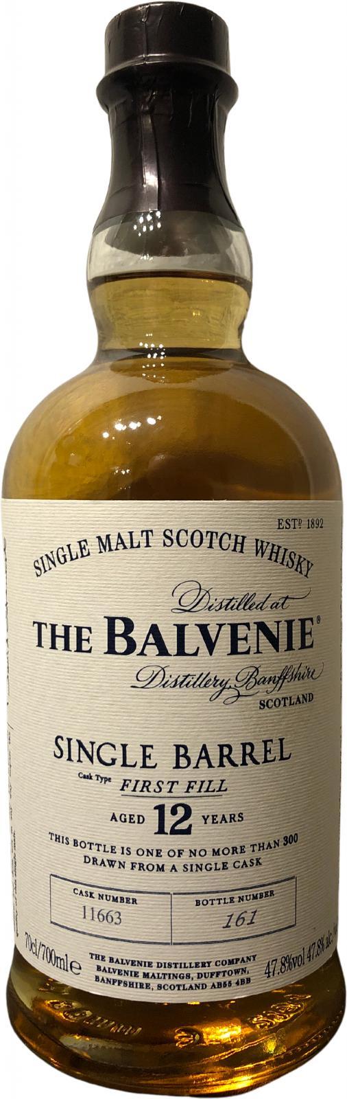 Balvenie 12-year-old Single Barrel