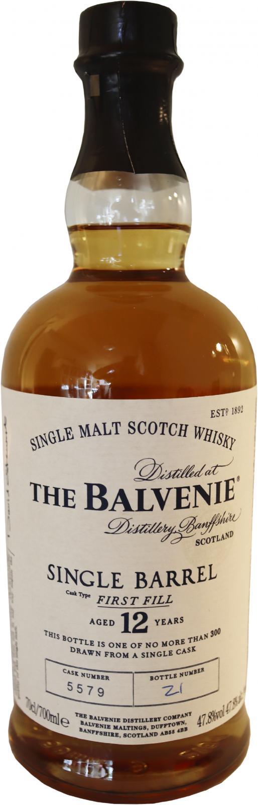 Balvenie 12-year-old Single Barrel