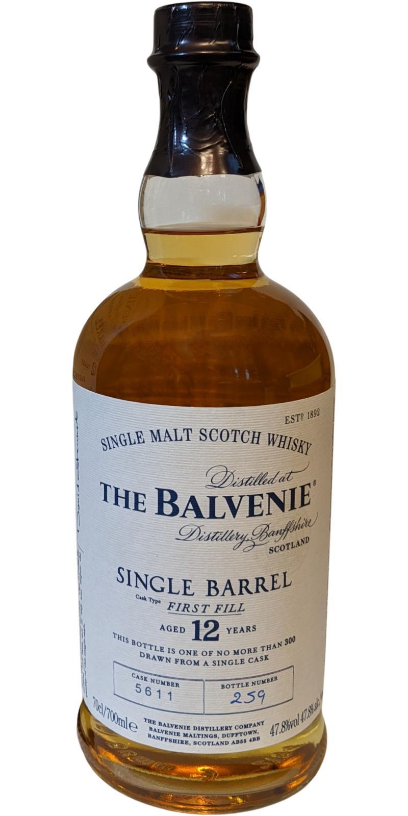 Balvenie 12-year-old Single Barrel