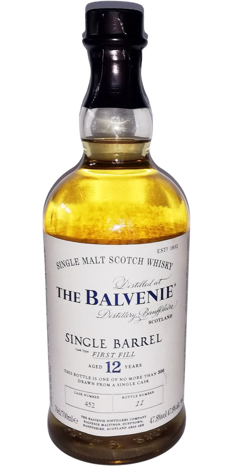 Balvenie 12-year-old Single Barrel
