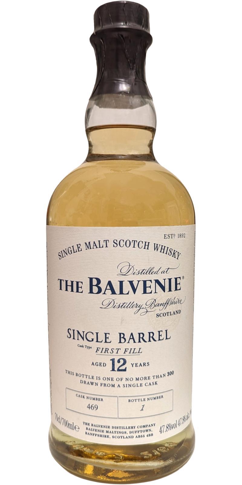 Balvenie 12-year-old Single Barrel