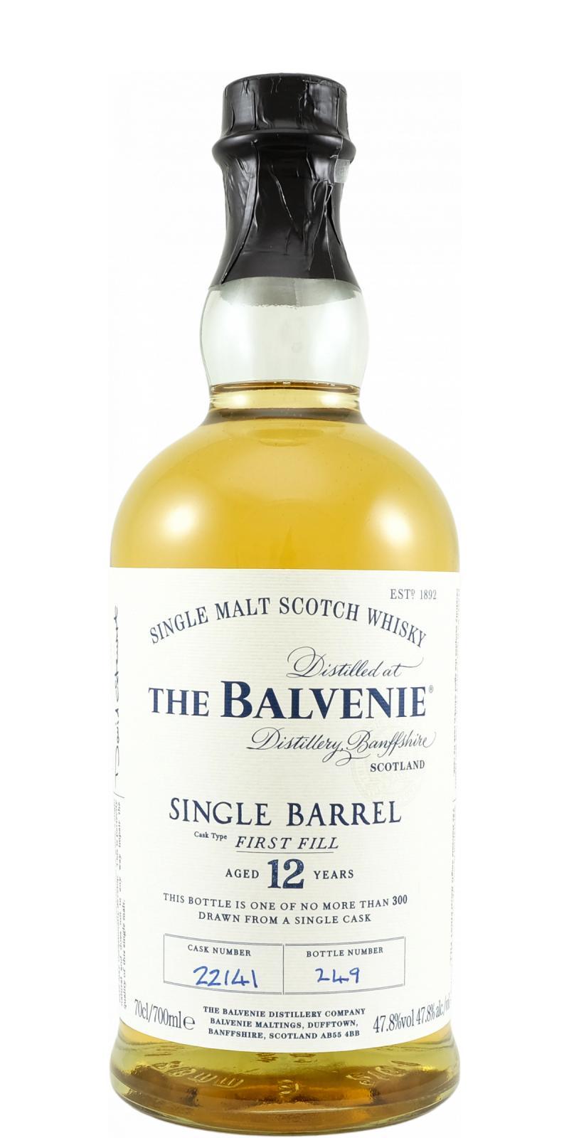 Balvenie 12-year-old Single Barrel