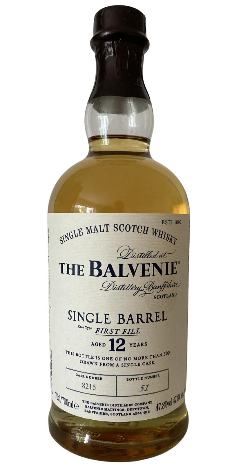 Balvenie 12-year-old Single Barrel