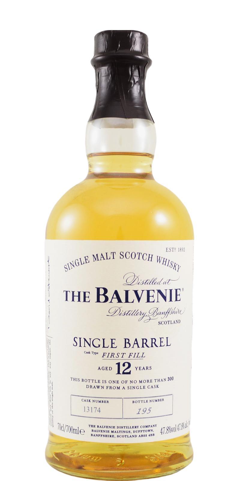 Balvenie 12-year-old Single Barrel