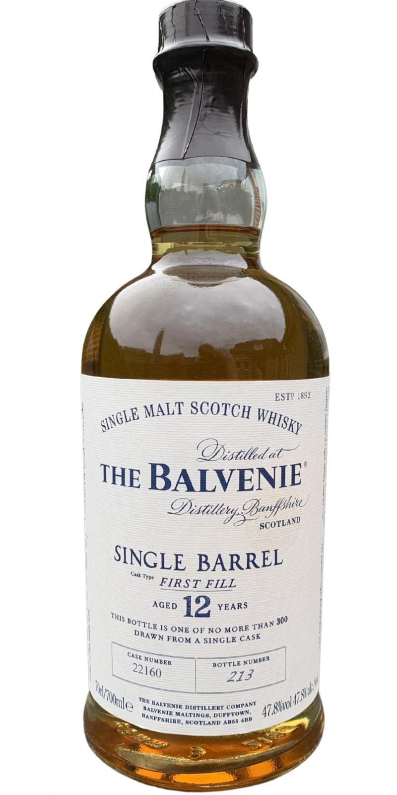 Balvenie 12-year-old Single Barrel