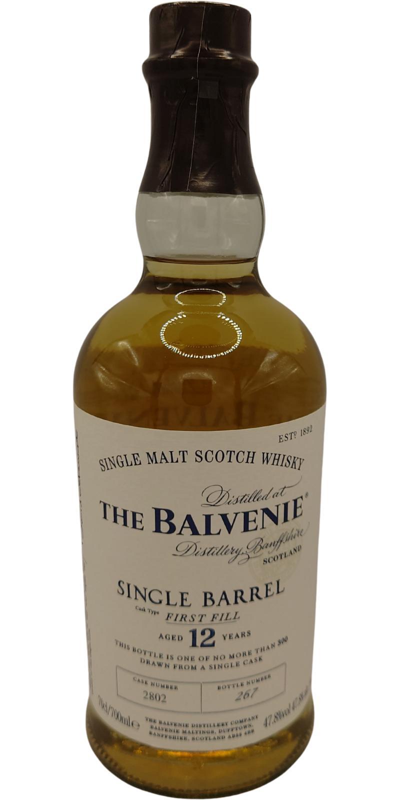 Balvenie 12-year-old Single Barrel