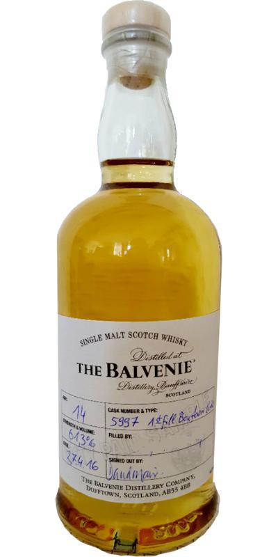 Balvenie 14-year-old Handfilled - Distillery only