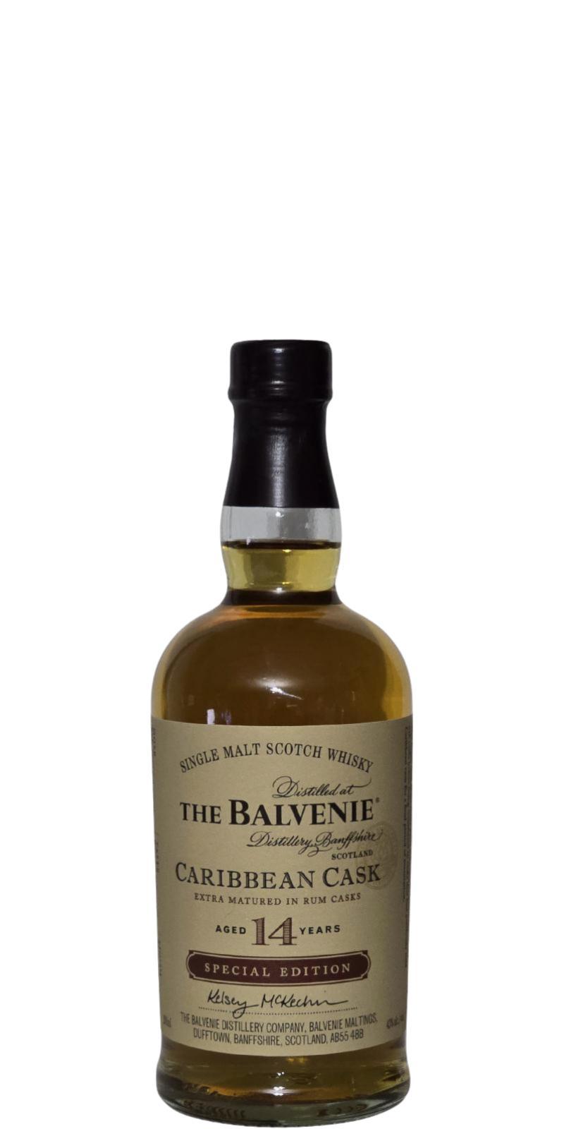 Balvenie 14-year-old Caribbean Cask - Special Edition