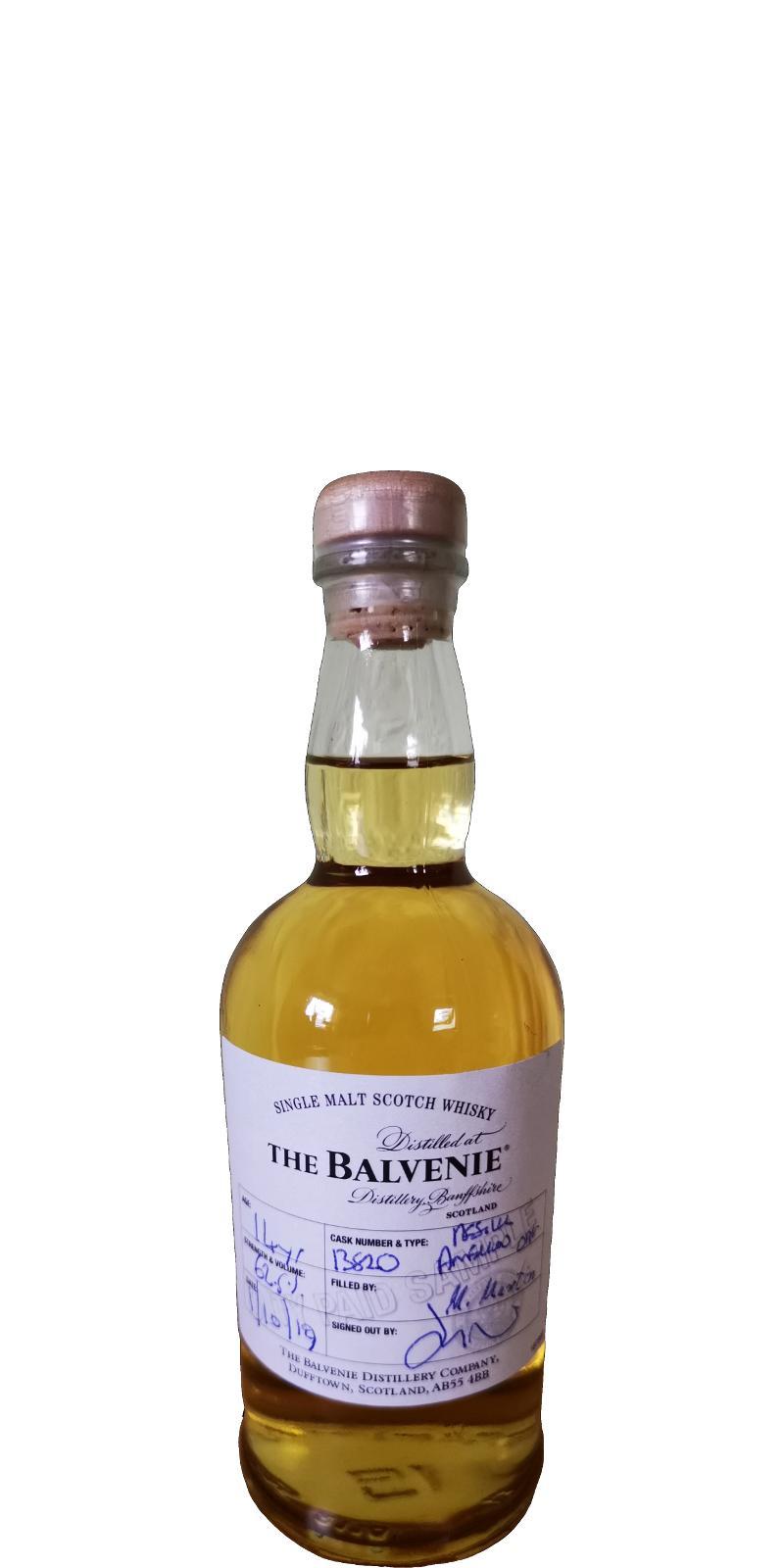 Balvenie 14-year-old Handfilled - Distillery only