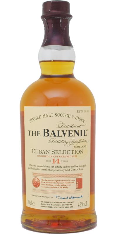Balvenie 14-year-old Cuban Selection