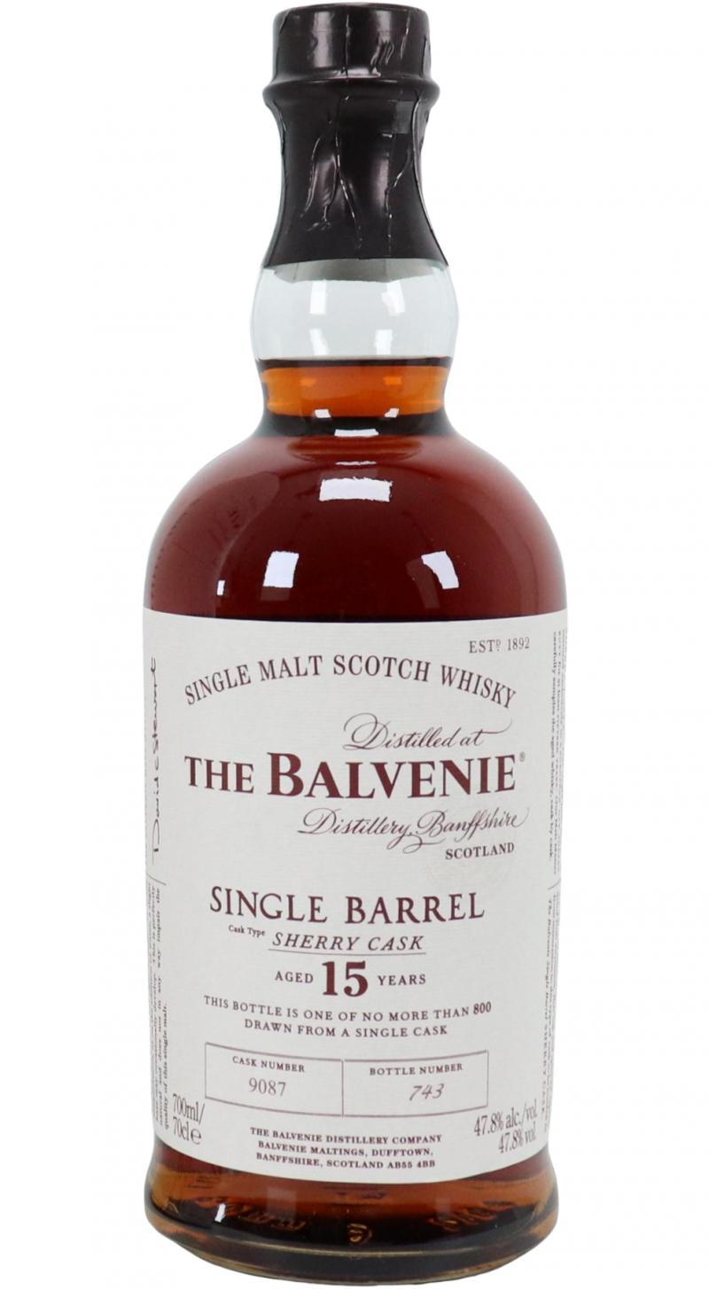 Balvenie 15-year-old Single Barrel - Sherry Cask