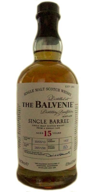 Balvenie 15-year-old Single Barrel