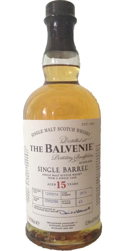 Balvenie 15-year-old Single Barrel