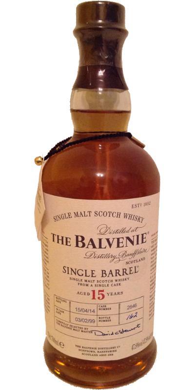 Balvenie 15-year-old Single Barrel