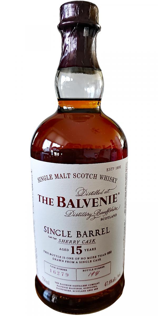 Balvenie 15-year-old Single Barrel - Sherry Cask
