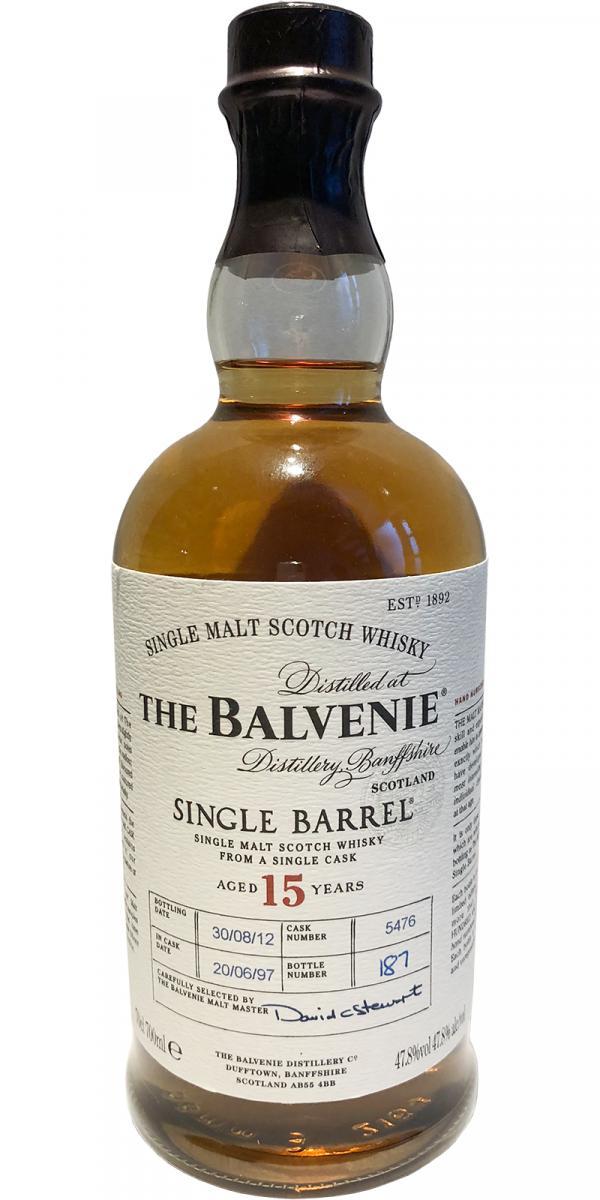 Balvenie 15-year-old Single Barrel