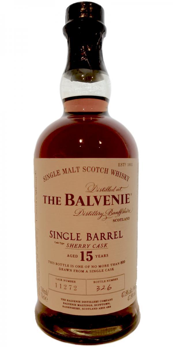 Balvenie 15-year-old Single Barrel - Sherry Cask