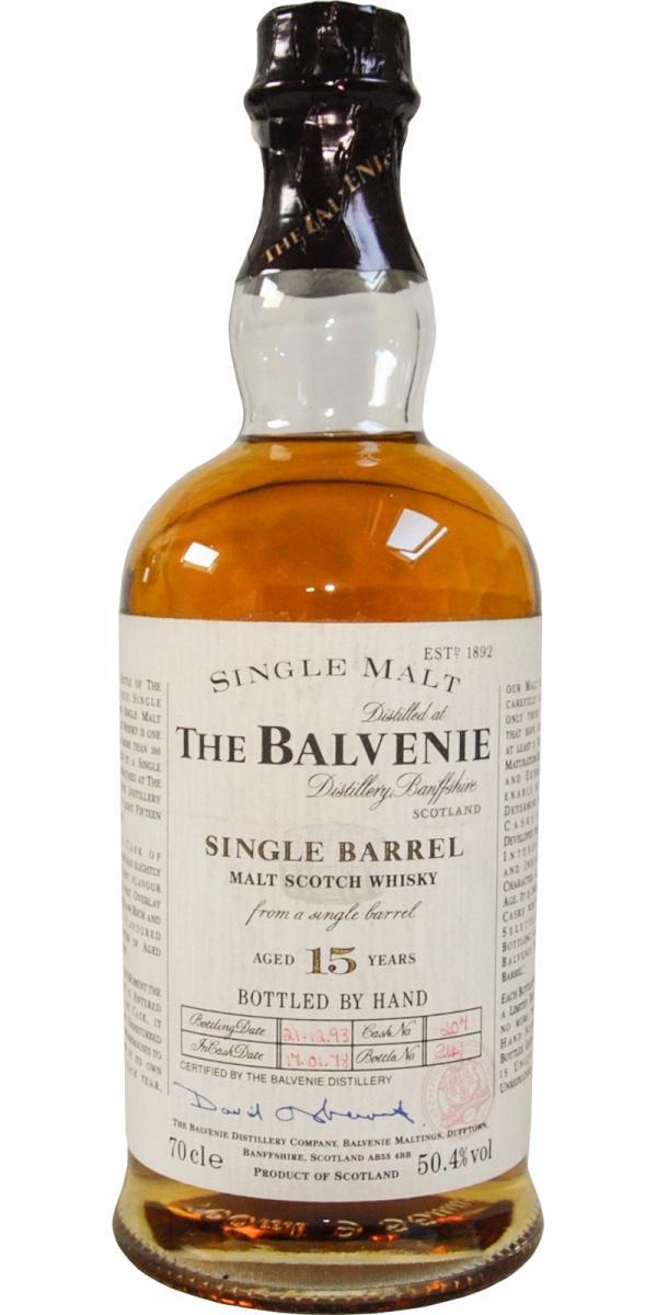 Balvenie 15-year-old Single Barrel