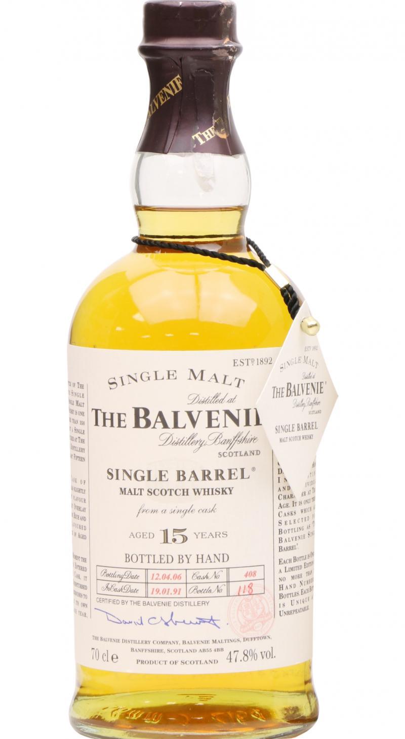 Balvenie 15-year-old Single Barrel
