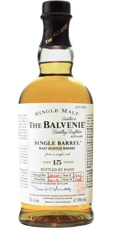 Balvenie 15-year-old Single Barrel