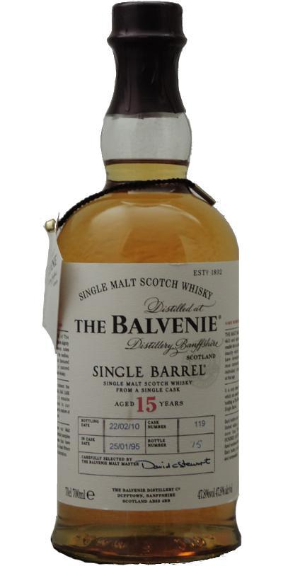 Balvenie 15-year-old Single Barrel