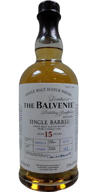 Balvenie 15-year-old Single Barrel
