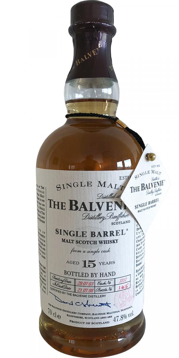 Balvenie 15-year-old Single Barrel