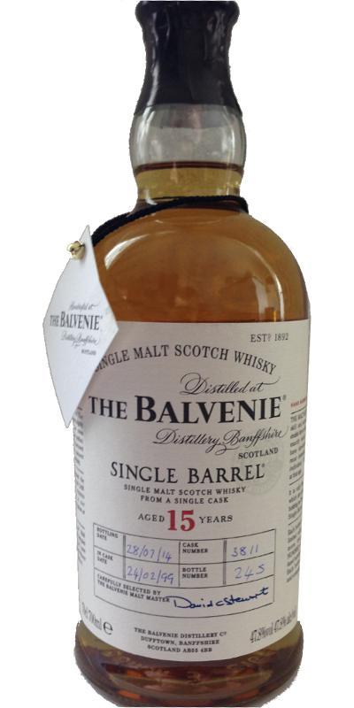 Balvenie 15-year-old Single Barrel