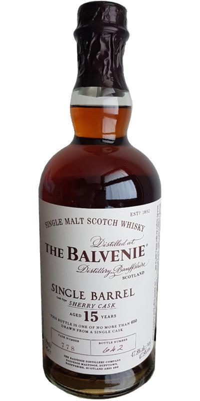 Balvenie 15-year-old Single Barrel - Sherry Cask