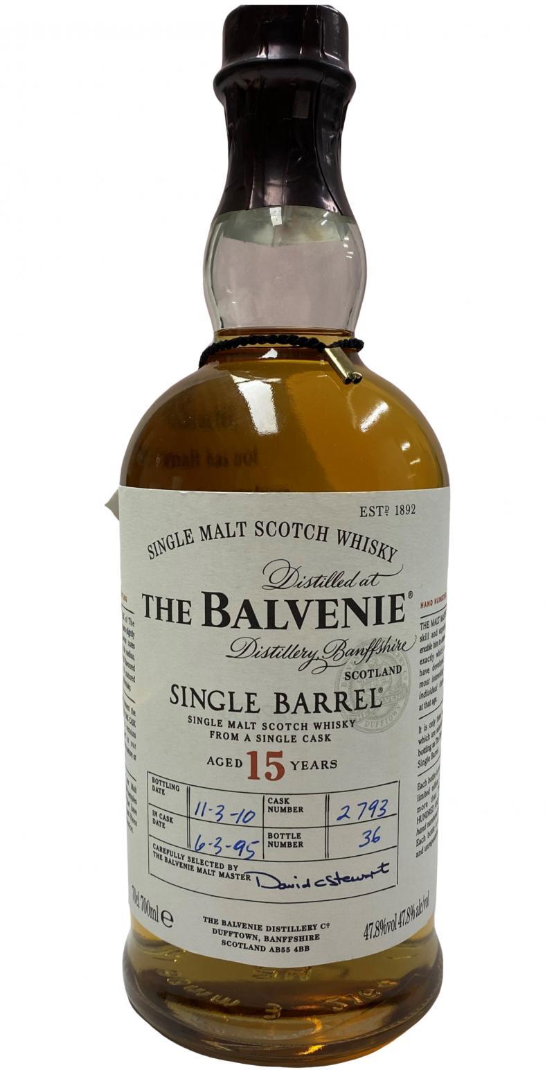 Balvenie 15-year-old Single Barrel