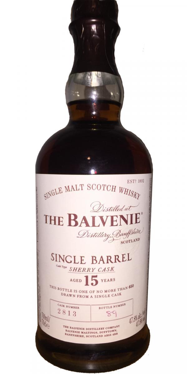 Balvenie 15-year-old Single Barrel - Sherry Cask